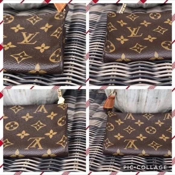 Authentic Louis Vuitton monogram Pouch 17 - Picture 3 of 7